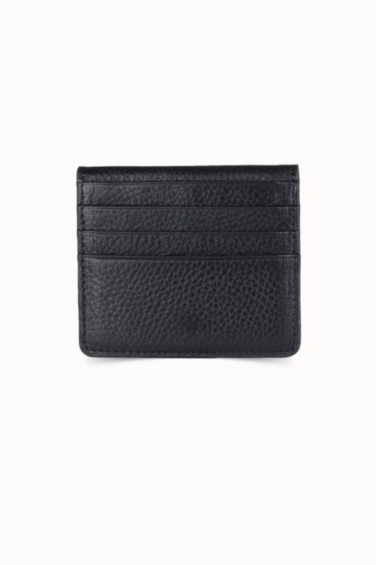 Guard Black Glossy Paste Design Leather Card Holder