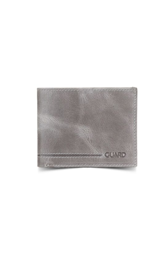 Guard Antique Gray Classic Leather Men's Wallet