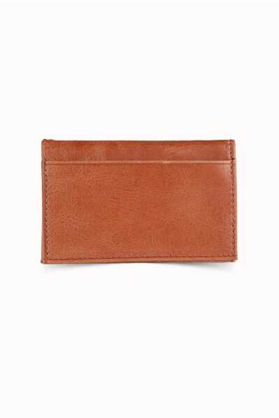 Guard - Guard Antique Tan Leather Card Holder (1)