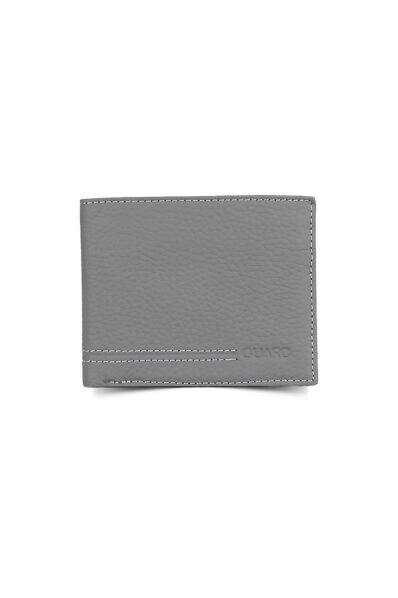 Guard Antrasit guti Mat Klasik Deri Erkek Cüzdanı - Thumbnail