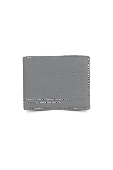 Guard - Guard Antrasit guti Mat Klasik Deri Erkek Cüzdanı