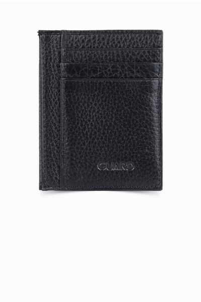 Guard - Guard Black Glossy Leather Card Holder