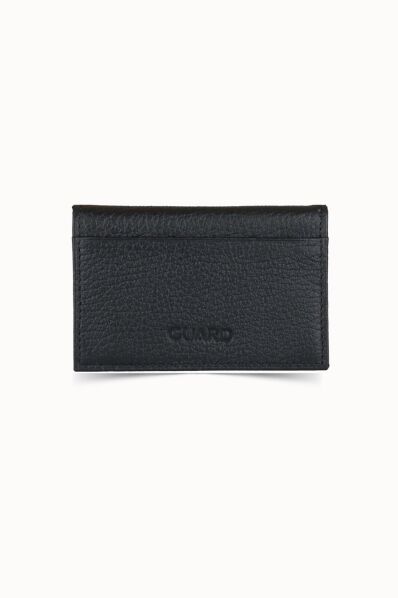 Guard - Guard Black Leather Card Holder