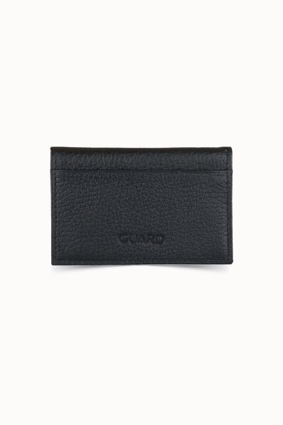 Guard - Guard Black Leather Card Holder (1)