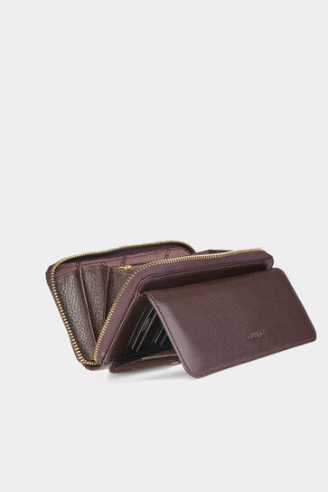 Guard Brown Leather Women's Wallet - Thumbnail