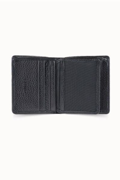 Guard - Guard Dustin Black Leather Men's Wallet (1)