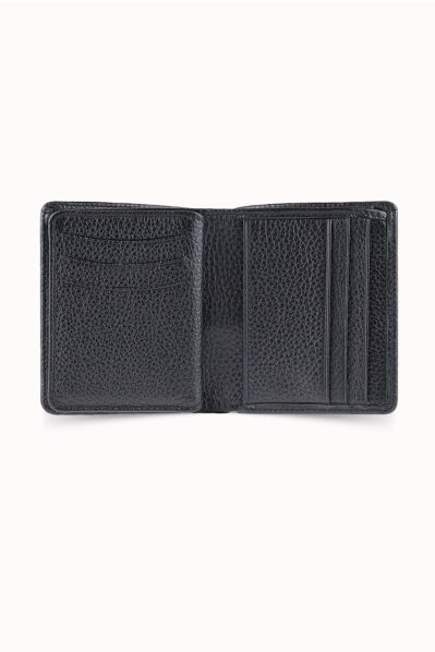 Guard Dustin Black Leather Men's Wallet - Thumbnail