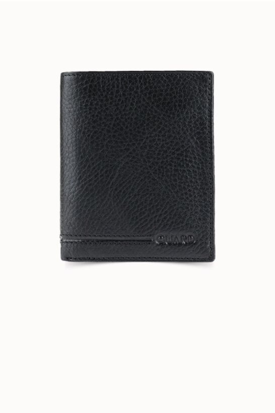 Guard Goldies Black Leather Men's Wallet