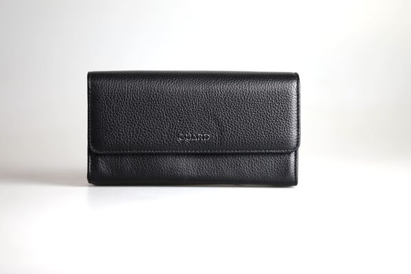 Guard - Guard 301 Serisi Siyah Portfolio Hakiki Deri El Çantası