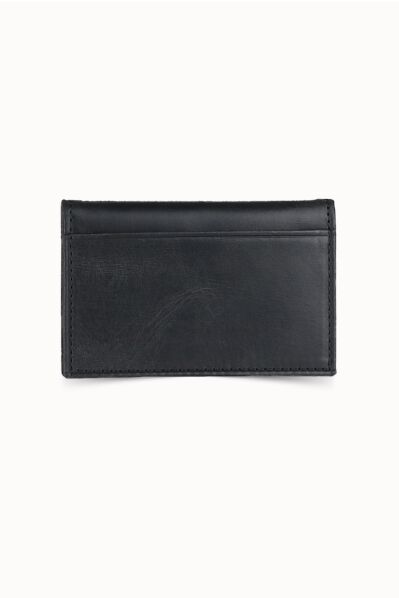 Guard - Guard Antique Black Leather Card Holder (1)