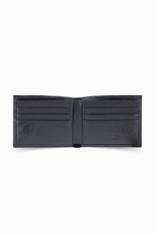 Guard Black Genuine Leather Magnet Men's Wallet
