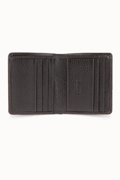 Guard Brown Minimal Sport Leather Men's Wallet - Thumbnail