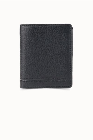 Guard - Guard Medium, Black Men's Wallet with Coin Compartment