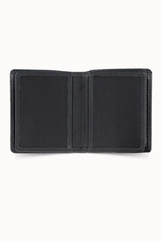 Guard Medium, Black Men's Wallet with Coin Compartment