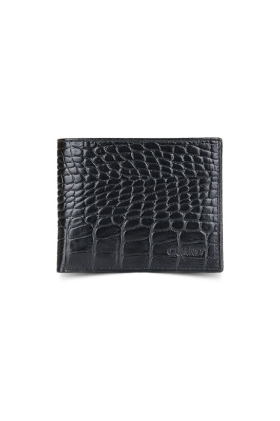 Guard Croco Black Classic Leather Men's Wallet