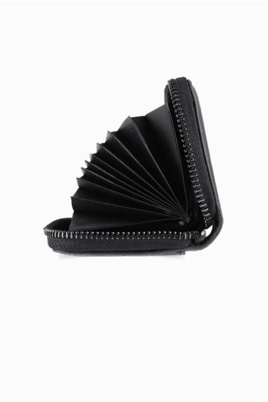 Guard Genuine Leather Antique Black Card Holder