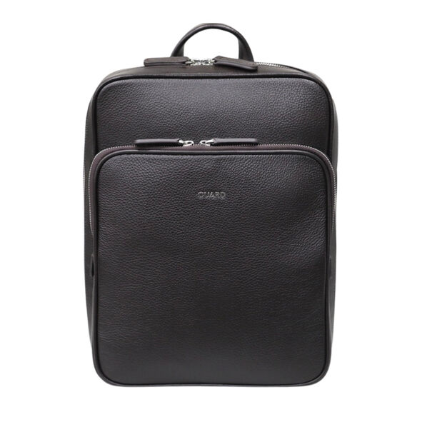 Guard - Guard Kahve Yatay Deri Sırt Çantası