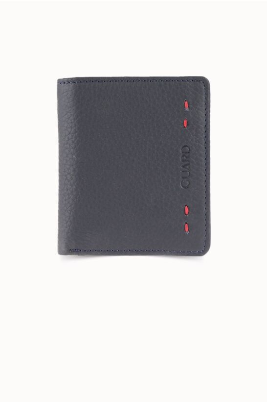 Guard Lacivert Guti Mat Yatay Mini Cüzdan