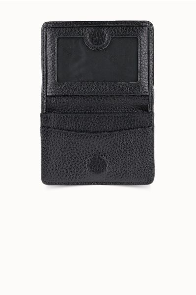 Guard - Guard Magnetic Small Size Black Leather Card Holder/Business Card Holder (1)