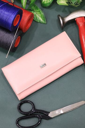 Guard - Guard Pink Leather Women's Wallet