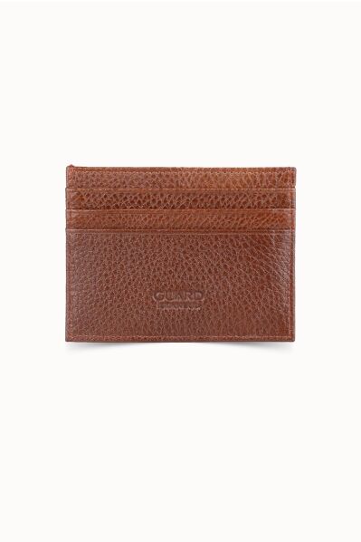 Guard - Guard Tan Leather Card Holder (1)