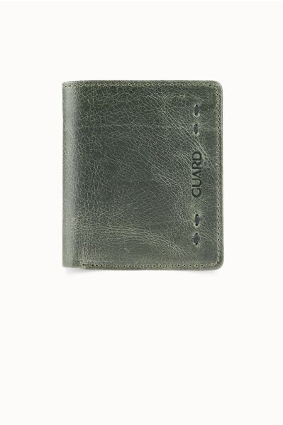 Guard - Guard Yeşil Tiguan Crazy Yatay Mini Cüzdan