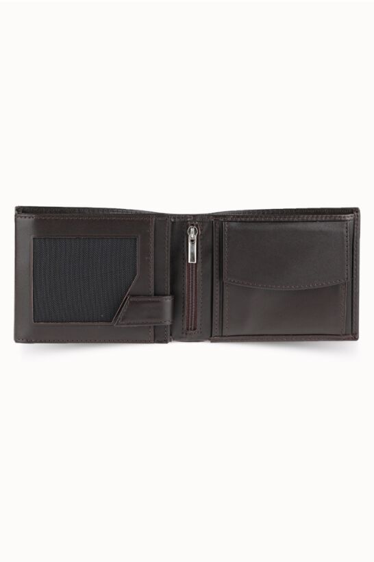 Guard Kahverengi Bozuk Para Bölmeli Deri Erkek Cüzdanı