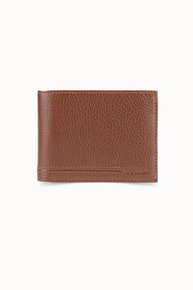 Guard - Guard Taba Leather Men's Wallet with Coin Compartment