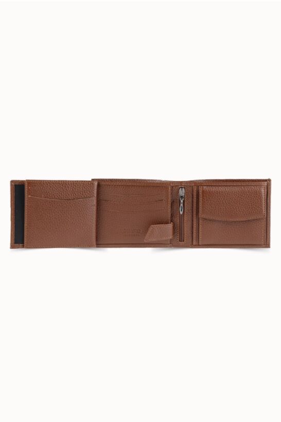 Guard Taba Leather Men's Wallet with Coin Compartment