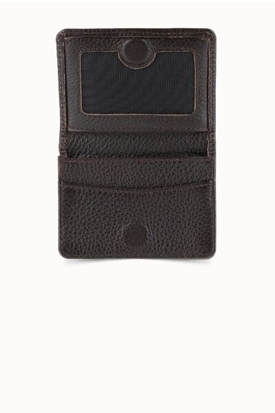 Guard - Guard Magnetic Small Size Brown Leather Card/Business Card Holder (1)