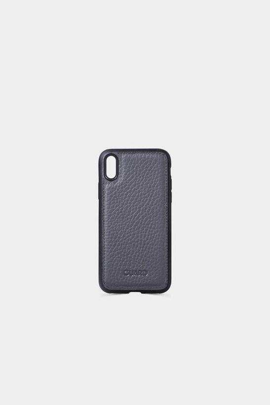 Guard Matte Black Leather iPhone X / XS Case