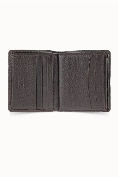 Guard - Guard Medium Brown Men's Wallet with Coin Compartment (1)