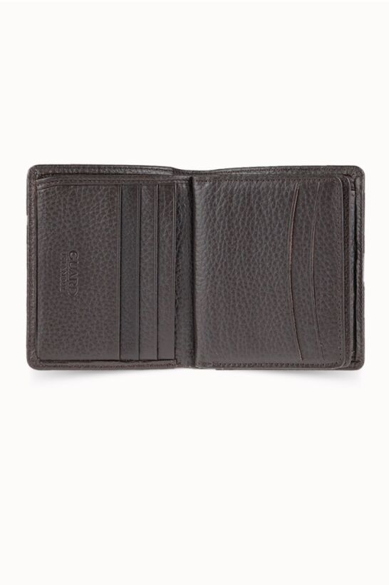 Guard Medium Brown Men's Wallet with Coin Compartment