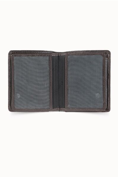Guard Medium Brown Men's Wallet with Coin Compartment - Thumbnail