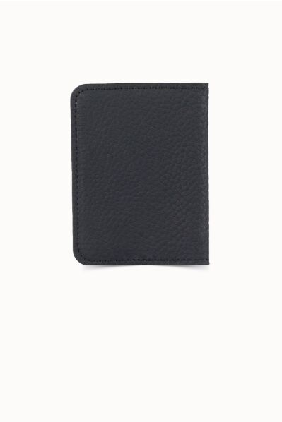 Guard - Guard Minimal Matte Black Leather Card Holder (1)