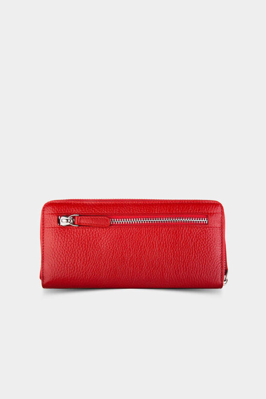 Guard Red Leather Women's Wallet