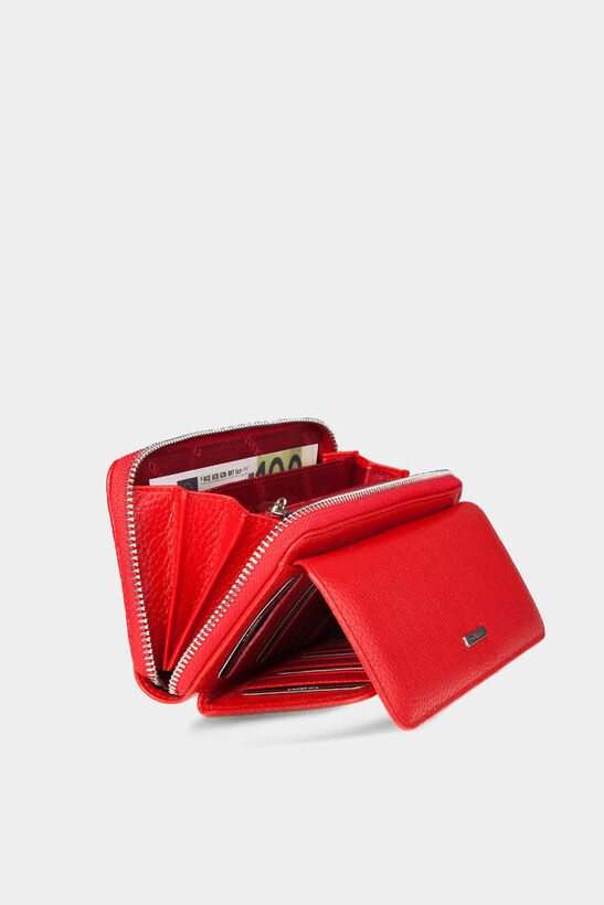 Guard Red Leather Women's Wallet