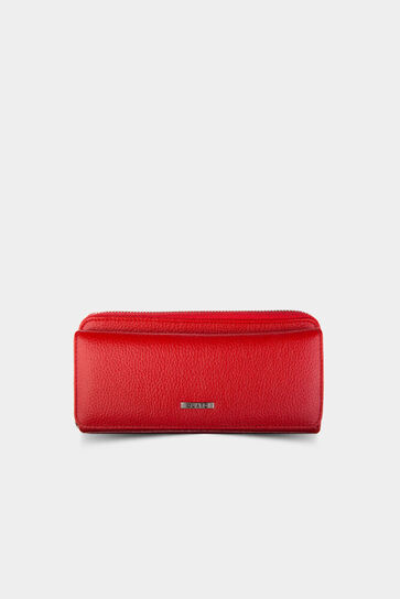 Guard - Guard Red Leather Women's Wallet