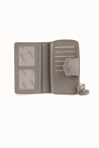 Guard Small Size Mink Leather Women's Wallet - Thumbnail