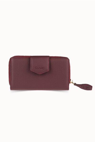Guard - Guard Small Size Purple Leather Women's Wallet