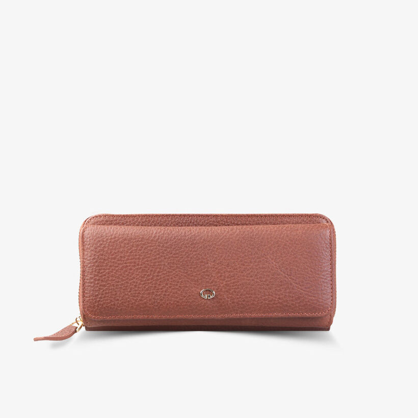 Guard Tan Leather Women's Wallet